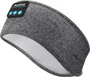 Sleep Headphones Wireless, Bluetooth Sports Headband Headphones with Ultra-Thin