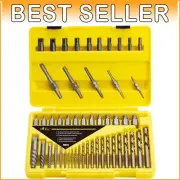 Comprehensive 55-Piece Screw Extractor Set: Precision Tools for Extraction Needs