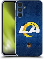 Head Case Designs Officially Licensed NFL Football Los Angeles Rams Logo Gel Case [Military Grade Protection] Compatible with Samsung Galaxy A15