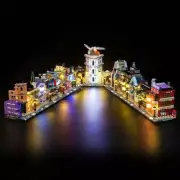 Upgraded Led Light Kit Compatible with Lego Diagon Alley Classic Version