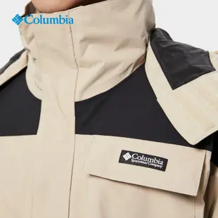 Columbia哥倫比亞戶外男復古ICON防水沖鋒衣抓絨三合一外套WE1696
