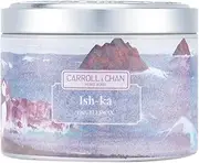 The Candle Company Tin Can 100% Beeswax Candle with Wooden Wick - Ish-Ka (8x5) cm