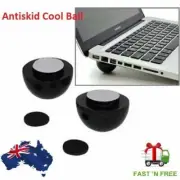 Laptop Notebook Antiskid Cooling Cooler Stand Cool Ball Leg Feet Skidproof Pad