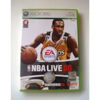 在飛比找蝦皮購物優惠-XBOX360 勁爆美國職籃08 中文版 NBA LIVE 