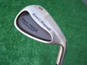 Silver Diamond Pure Metal Undercut Sand Wedge 56 Degree Steel Stiff Flex NEW RH