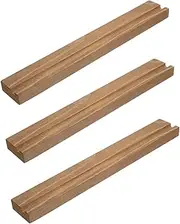 Ciieeo Vinyl Record Holder Stand Wooden Display Rack Storage for Records and Accessories