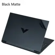 Black Matte Laptop Sticker Skin Decals Guard for HP VICTUS 8 16-d1002TX (2022)