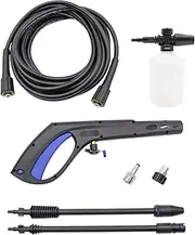 AR Blue Clean, PW909100K, Universal Electric Power Washer Replacement Accessory Kit with Gun, Lance, Hose and Foam Cannon