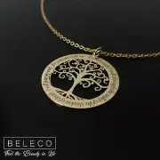 Tree of Life Necklace Personalized Jewelry Mothers Day Gift Ideas Custom Pendant