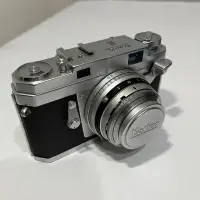 在飛比找蝦皮購物優惠-KONICA III 旁軸對焦底片相機+鏡頭蓋