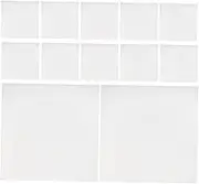 BRIGHTFUFU Enhance Your Dehydrator 12 Silicone Sheets Non Stick Reusable Mats for Efficient Food Drying Easy Maintenance