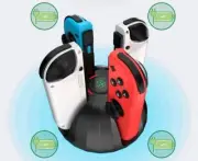 Nintendo Switch Oled 4-in-1 Left and Right Grip Charging Dock NS Grip Charger
