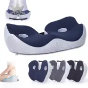 Coccyx Orthopedic Memory Foam Seat Cushion Back PainRelief Chair Pillow Car Home