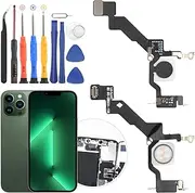 YWLRONG Flash Light Flex Cable Replacement for iPhone 13 Pro Max Flash Light Phone Accessories Part Connector Compatible with 13 Pro Max A2641 A2643 A2644 A2645 A2484 with Tools