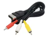 2Pack TV AV 3 RCA Cable Audio Video cable Cord For Microsoft Xbox 1st Gen US