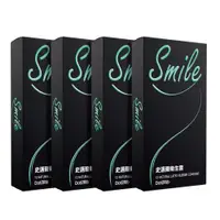 在飛比找ETMall東森購物網優惠-SMILE史邁爾 買2送2 雙環魔粒衛生套保險套(12入/盒