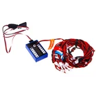 12 Ultra LED Flashing Bright Light Kit for 1/10 1/8 RC Drift HSP TAMIYA RC Car