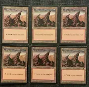 11x Mountain MP Tempest MTG Magic The Gathering