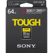 Sony 64GB Professional 300mb/s SF-G V90 Tough SD Card