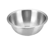 Mbg Stainless Steel Round Thicken Salad Baking Egg Mixing Bowl Home Kitchen Utensil-Silver 16cm - Silver