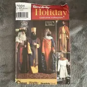 Sewing Pattern Simplicity 7031 Size XS-M Mens Nativity Scene Costume Cosplay