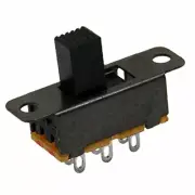 10 Pcs 6.0mm High Knob 6 Pin 3 Position 2P2T DPDT Panel Slide Switch 0.5A 50V DC