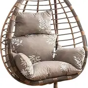 Swing Cushion - Large Soft Seat Cushion, Washable Swing Chair Cushion | Patio Hanging Egg Chair Pad, Waterproof Egg Swing Chair Cushion, Terrace Rattan Swing Chair Wicker Egg Hanging Chair