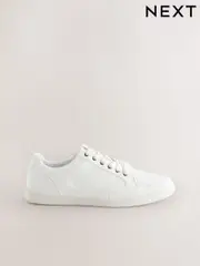 White Smart Casual Trainers (F42825) | $69