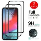 For iPhone 16 15 14 Pro Max 13 12 11 FULL COVER Tempered Glass Screen Protector