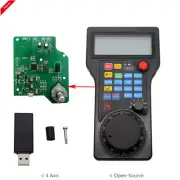 4 Axis Wireless CNC Handwheel MPG USB DIY STM32F10x For CNC Milling Machine