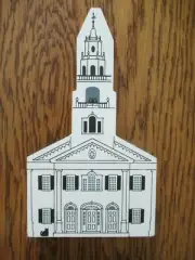 1992 Cat's Meow Village UNITED CHURCH OF ACWORTH Series X RETIRED