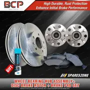 Rear Wheel Bearing Hub Assembly + Brake Rotor Pad Kit for Kia Sportage SL 2.0L