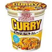 Nissin Cup Noodle Ramen Noodle Soup, Curry, 2.82 Oz (Pack of 12)
