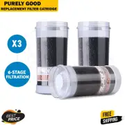 Devanti Water Cooler Filter Purifier 3 Pack Ceramic Carbon Mineral Cartridge AUS