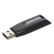 Verbatim Store 'n' Go V3 USB 3.0 Drive, 128GB, Black/Gray