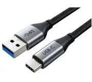AT-USB31CM30AM-3 - Astrotek USB-C to USB-A Cable 3m Male to Male USB3.1 Type-C to USB3.0 Charger Cord for Samsung Galaxy A10/A20/A51/S10/S9/S8