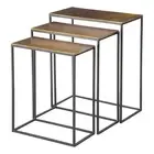 Coreene - 25.5 Inch Nesting Table (Set of 3) Accent Furniture Uttermost 25050