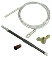 Clutch Cable Kit, Compatible With VW Type 3 Squareback/Fastback 1966-1973