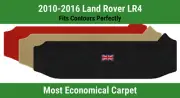 Lloyd Velourtex Small Cargo Carpet Mat for '10-16 Land Rover LR4 w/British Flag (for: Land Rover)
