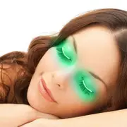 LED False Eyelash With Lamp Luminous Party Luminous Double Eyelid Sticker Fashion False Eyelash F