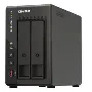 QNAP QVP-21C 2-Bay Smart AI Surveillance For Home and Business, Intel Quad Core