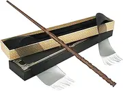 Wizard Witch Wands Magic Wand for Kids and Adult, Toy Witchcraft Collection, Costume Accessories Party Favors with Gift Box