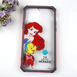 迪士尼荷米斯防摔殼 iPhone 12 mini (5.4吋) Disney正版 小美人魚 愛麗兒 奇奇蒂蒂