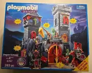 Playmobil Knights 5757 NEW! NIB Sealed! Dragon Fortress Vintage 2005 RARE