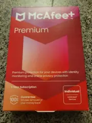 McAfee+ Premium Individual for Unlimited Users Windows/Mac/Android/iOS/ChromeOS