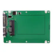 1.8" Micro SATA 16pin SSD To 2.5" SATA 22pin Hard Disk Case Enclosure White 7mm