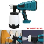For Makita 18V Battery Electric Cordless High Pressure Handheld Paint Spray Gun