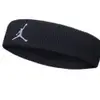 Nike 頭帶 Jordan Jumpman Headband 黑色飛人 毛巾布 髮帶 黑色 JKN00101OS