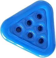 Aswalling Beach Parties Beverage Cooler Drink Holder Ice Pad Coaster Container Plastic Inflatable Floating Ice Bucket Drink Holder
