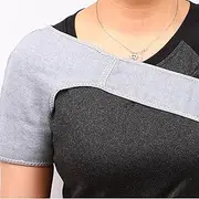 Breathable Shoulder Pads, Sports Shoulder Pad for Sweat Absorbing and Keeping Warm, Left or Right Arm, Shoulder Strap for Indoor and Outdoor Use for Men and Women